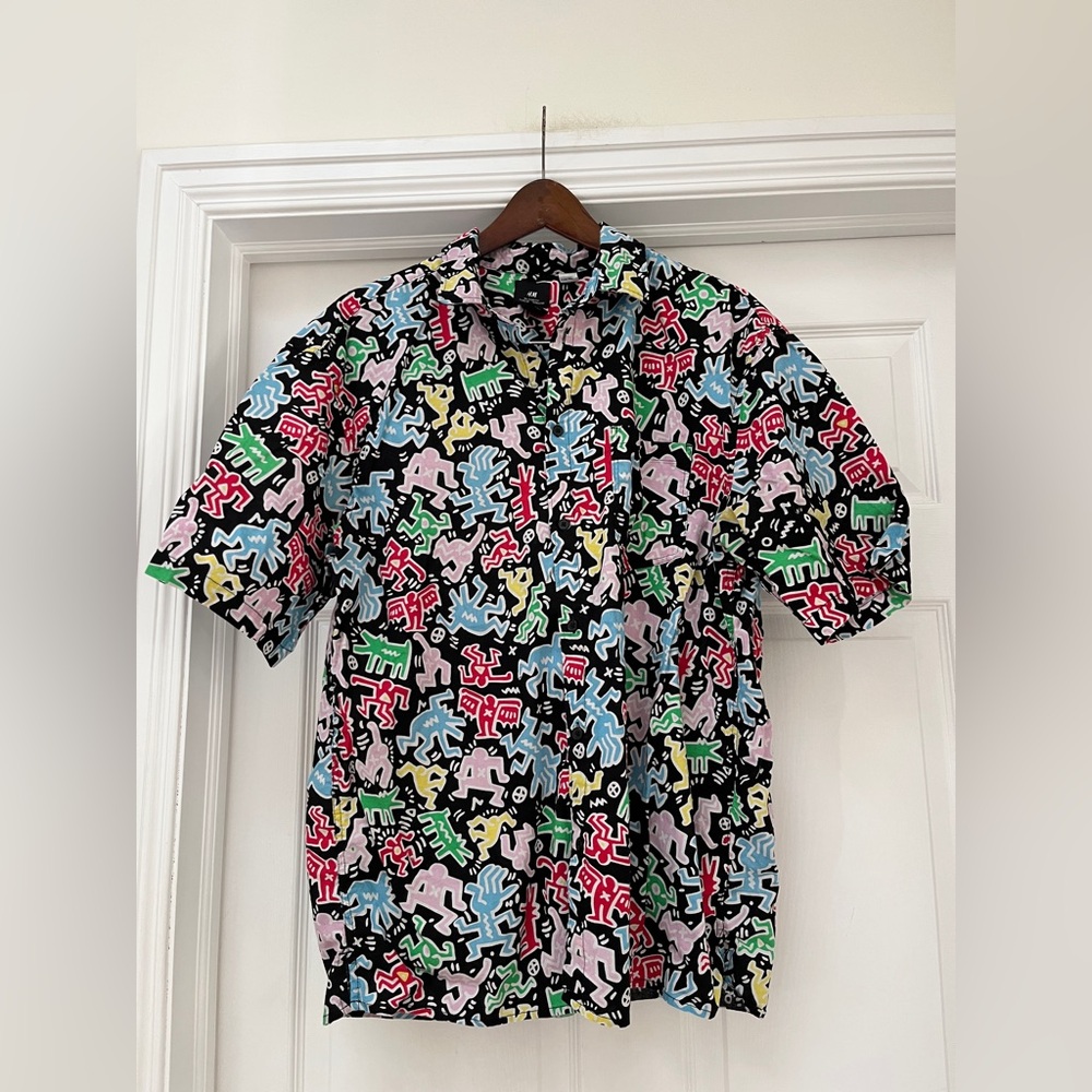 H&M Keith Haring shirt men’s large